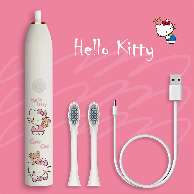 Cute Hello Kitty electric toothbrush